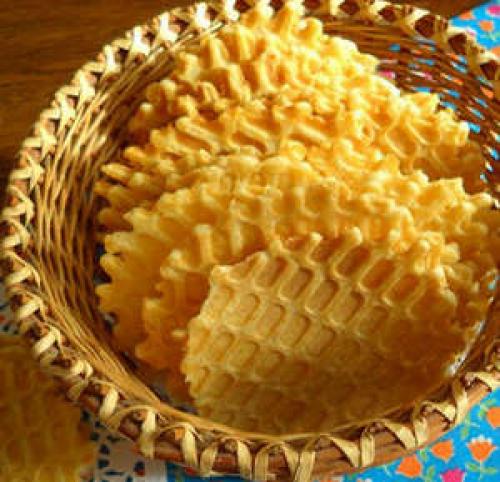 Хрустящие вафли. Ингредиенты: 07 Хрустящие вафли. Ингредиенты: 07