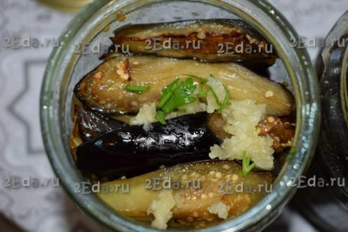 Жареные баклажаны и перцы с помидорами на зиму. 06