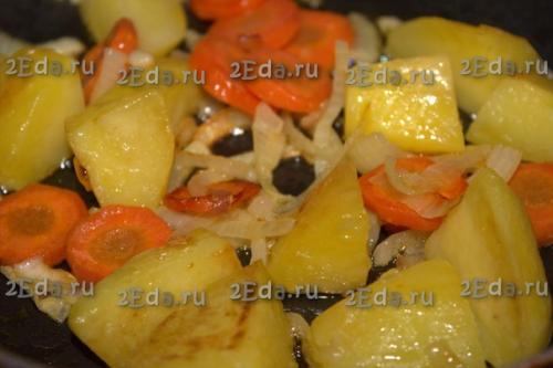 Тефтели с овощами в духовке. 03 Тефтели с овощами в духовке. 03