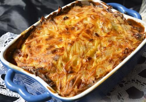 Мядзведзь (белорусская картофельная запеканка). Мядзведзь (белорусская картофельная запеканка).