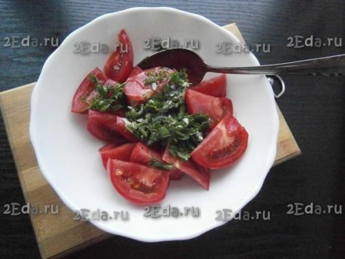 Помидоры, маринованные с чесноком быстрого приготовления. 04 Помидоры, маринованные с чесноком быстрого приготовления. 04