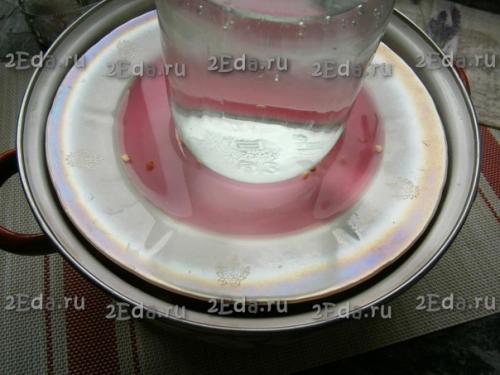 Капуста, маринованная со свеклой по-грузински. 07