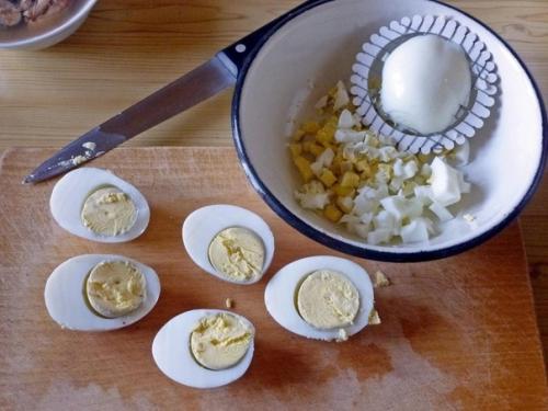 Салат с рыбными консервами. 04 Салат с рыбными консервами. 04