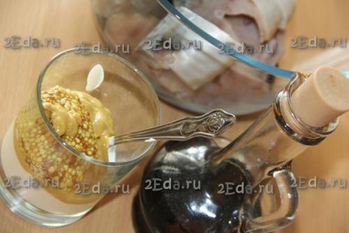 Скумбрия, запечённая в горчичном соусе. 02