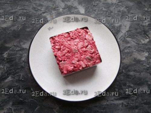 Салат Ленивая Селёдка под Шубой. 07