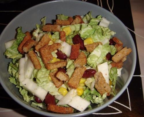 Топ - 7 вкусных салатов без майонеза. 05