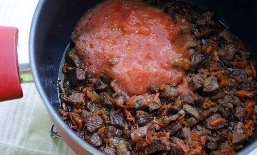 Картошечка, тушёная с мясом (как в д/садике. 05 Картошечка, тушёная с мясом (как в д/садике. 05