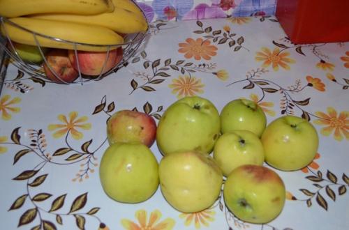 Яблочный зефир.  Ингредиенты. 01