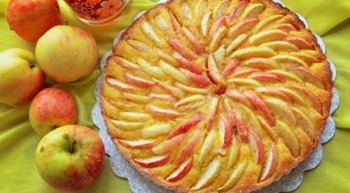 Осенний морковно - яблочный пирог. 03 Осенний морковно - яблочный пирог. 03