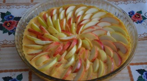 Осенний морковно - яблочный пирог. 02 Осенний морковно - яблочный пирог. 02