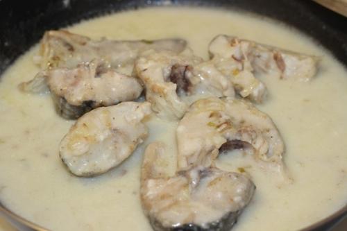 Рыба в сметанном соусе. 05