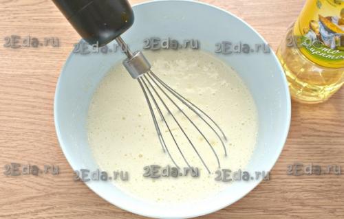 Пирог с яблоками и морковью. 02