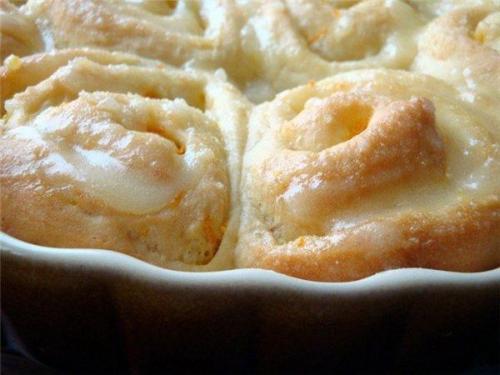 Ароматно - воздушные апельсиновые булочки. 05