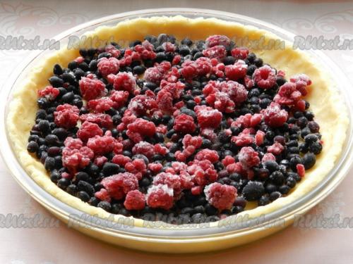 Песочный пирог со смородиной. 05 Песочный пирог со смородиной. 05