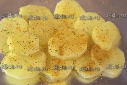 Куриное Филе с овощами в фольге в духовке. 02
