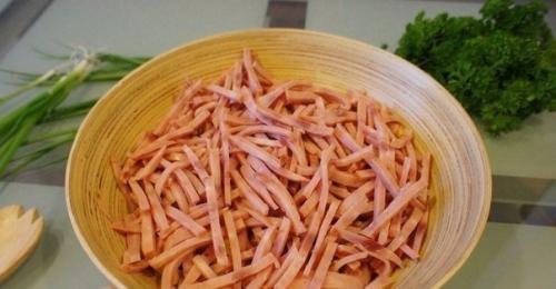 Итальянский салат.  Ингредиенты: 03