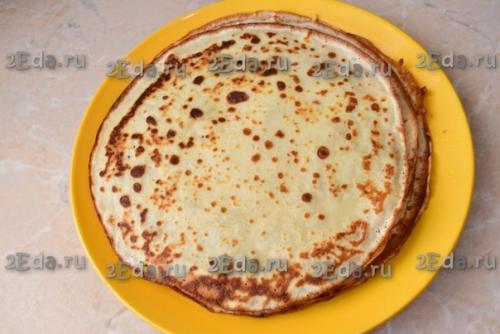 Блины с начинкой из яиц и зелёного лука. 03 Блины с начинкой из яиц и зелёного лука. 03