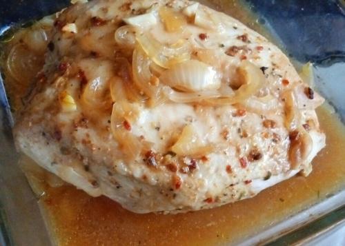 Нежная куриная грудка в духовке. 04