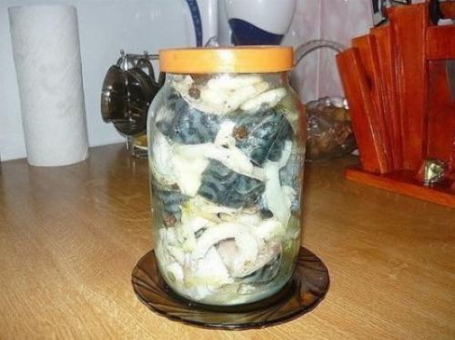 Мы маринуем скумбрию. 04