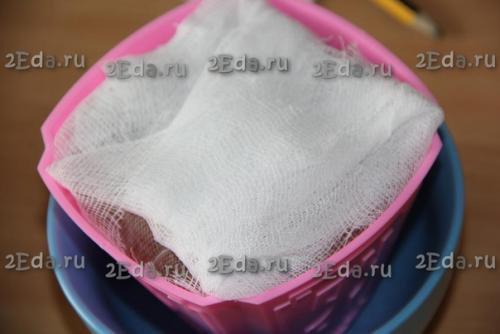 Рецепт творожной пасхи Три Шоколада без яиц. 08