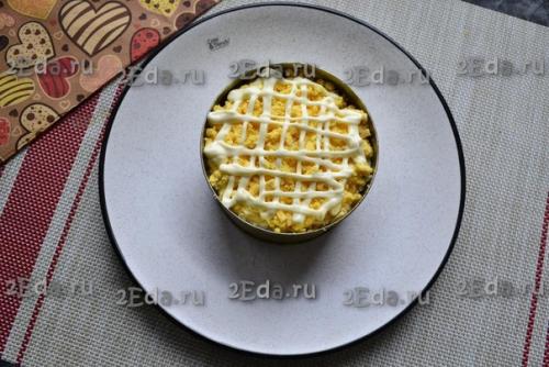 Салат Дамский Каприз с курицей и ананасом. 05 Салат Дамский Каприз с курицей и ананасом. 05