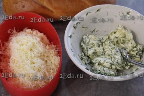 Батон с сыром и чесноком в духовке. 02 Батон с сыром и чесноком в духовке. 02