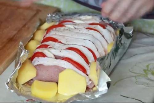 Запеченная свинина Мясная Книжка. 05 Запеченная свинина Мясная Книжка. 05