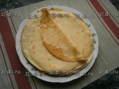 Блины с творожным сыром и красной рыбой. 03 Блины с творожным сыром и красной рыбой. 03