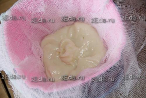 Рецепт творожной пасхи Три Шоколада без яиц. 03