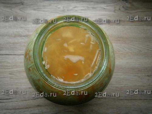 Хрустящая капуста, квашеная в банке. 06 Хрустящая капуста, квашеная в банке. 06