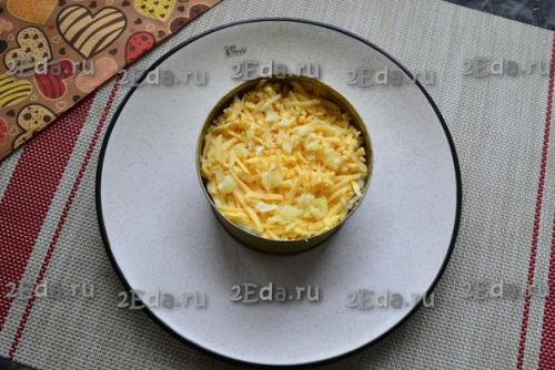 Салат Дамский Каприз с курицей и ананасом. 04 Салат Дамский Каприз с курицей и ананасом. 04