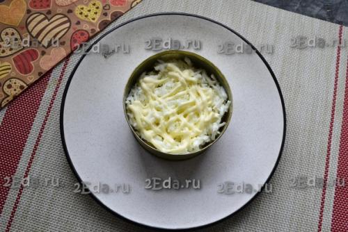 Салат Дамский Каприз с курицей и ананасом. 03 Салат Дамский Каприз с курицей и ананасом. 03