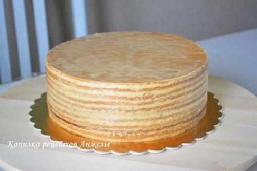 Медовик с очень вкусным кремом. 02