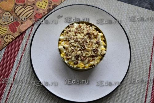 Салат Дамский Каприз с курицей и ананасом. 06 Салат Дамский Каприз с курицей и ананасом. 06
