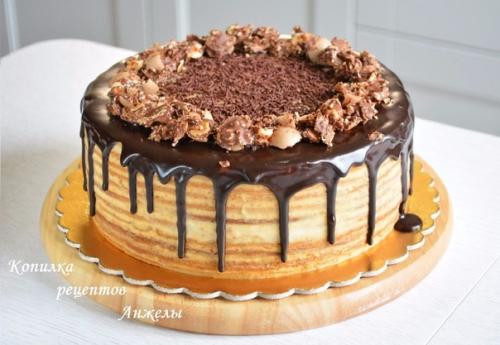 Медовик с очень вкусным кремом. 03