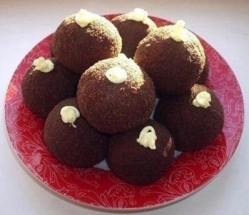 Пирожное Картошка заварное. 05