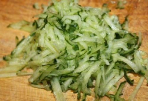 Салат из печени трески. 06