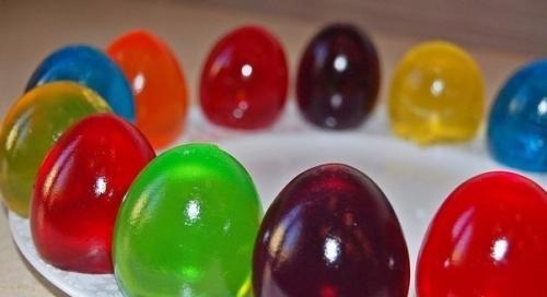 Пасхальные яйца желе. 04