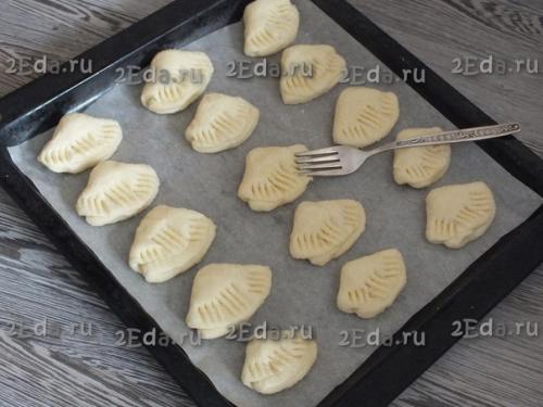 Творожное печенье Гусиные Лапки. 07 Творожное печенье Гусиные Лапки. 07
