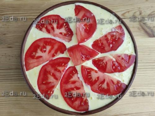 Куриная запеканка с помидорами и сыром в духовке. 06 Куриная запеканка с помидорами и сыром в духовке. 06