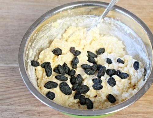 Творожное печенье с изюмом. 03 Творожное печенье с изюмом. 03