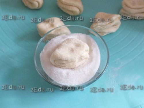 Творожное печенье Гусиные Лапки. 06 Творожное печенье Гусиные Лапки. 06