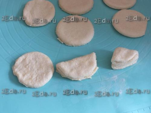 Творожное печенье Гусиные Лапки. 05 Творожное печенье Гусиные Лапки. 05