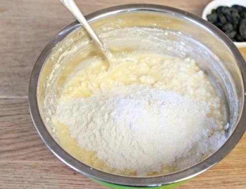 Творожное печенье с изюмом. 02 Творожное печенье с изюмом. 02