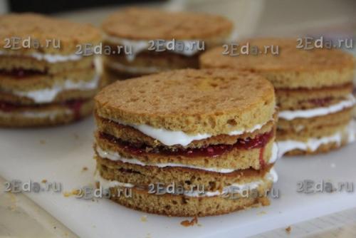 Рецепт медовых пирожных. 07 Рецепт медовых пирожных. 07