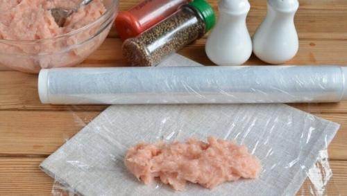 Домашние сосиски с курицей. 03 Домашние сосиски с курицей. 03