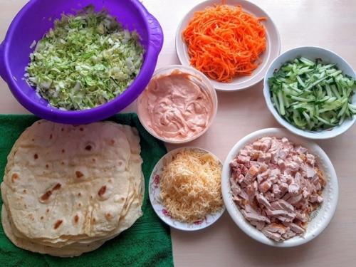 Мини - шаурма.  Отличный рецепт приготовления наивкуснейшей мини - шаурмы. 04