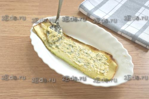 Кабачковые рулетики с сыром и чесноком. 05 Кабачковые рулетики с сыром и чесноком. 05