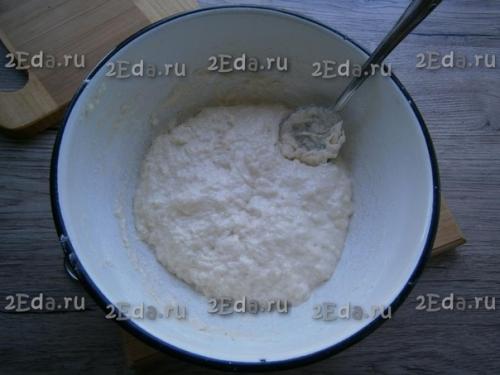 Заварное тесто без яиц для чебуреков. 01 Заварное тесто без яиц для чебуреков. 01