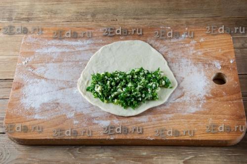 Кутабы с брынзой и зеленью. 04 Кутабы с брынзой и зеленью. 04